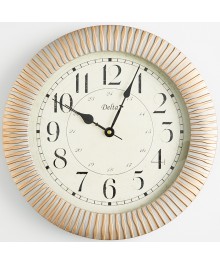Часы настенные DELTA DT9-0010  d=38*38*5 cм (10)астенные часы оптом с доставкой по Дальнему Востоку. Настенные часы оптом со склада в Новосибирске.
