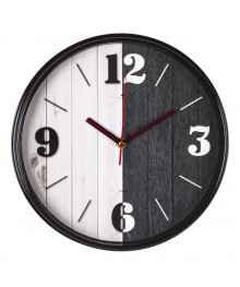 Часы настенные СН 2940 - 013 черный Эко круглые (29х29) (10)астенные часы оптом с доставкой по Дальнему Востоку. Настенные часы оптом со склада в Новосибирске.
