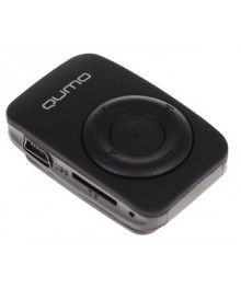 mp3 плеер QUMO Active Cool Black  клипса для носки, Micro SD слот, кабель Micro-USB  в комплектетвенные MP3 плееры, большой каталог, низкие цены. Купить MP3 плееры оптом со склада в Новосибирске.