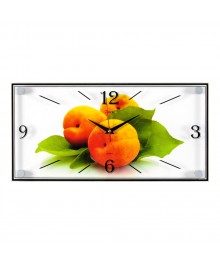 Часы настенные СН 1939 - 664 Абрикосы прямоуг. (19x39) (10)астенные часы оптом с доставкой по Дальнему Востоку. Настенные часы оптом со склада в Новосибирске.