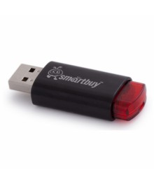USB2.0 FlashDrives 8Gb Smart Buy  Click Black (SB8GBCl-K)овокузнецк, Горно-Алтайск. Большой каталог флэш карт оптом по низкой цене со склада в Новосибирске.