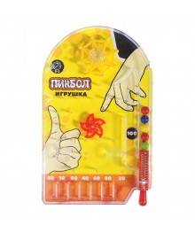 Игрушка "Пинбол", пластик, 10х15,8см, 3 цвета. Игровая приставка Ritmix оптом со склада в Новосибриске. Большой каталог игровых приставок оптом.