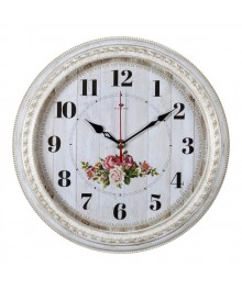 Часы настенные СН 2950 - 108 Садовые розы круглые (28,5х28,5) (10)астенные часы оптом с доставкой по Дальнему Востоку. Настенные часы оптом со склада в Новосибирске.