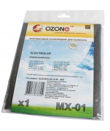 OZONE micron MX-01 пылесборник многоразовый 1 шт. (Electrolux, Volta, Zanussi) 1шт.кой. Одноразовые бумажные и многоразовые фильтры для пылесосов оптом для Samsung, LG, Daewoo, Bosch