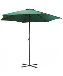 Зонт садовый GU-03 (зеленый) с крестообразным основаниемке. Раскладушки оптом по низкой цене. Палатки оптом высокого качества! Большой выбор палаток оптом.