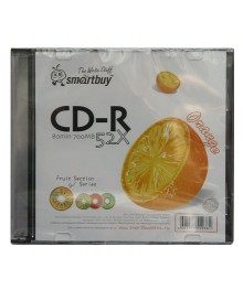 диск Smart Buy CD-R 52x, Slim (5) Fresh-OrangeR/RW оптом. Диски CD-R/RW оптом с  бесплатно доставкой. Большой Диски CD-R/RW оптом по низкой цене.