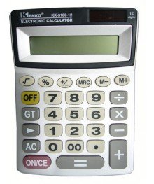 Калькулятор Kenko KK-3180-12 (12 разр) настольныйм. Калькуляторы оптом со склада в Новосибирске. Большой каталог калькуляторов оптом по низкой цене.