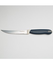 Нож Alpenkok AK-2083 универсальный пилообразный нерж сталь 11,4см (40/уп) оптом. Набор кухонных ножей в Новосибирске оптом. Кухонные ножи в Новосибирске большой ассортимент