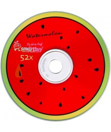 диск Smart Buy CD-R 52x, Cake (25) Fresh-Watermelon (Арбуз)R/RW оптом. Диски CD-R/RW оптом с  бесплатно доставкой. Большой Диски CD-R/RW оптом по низкой цене.