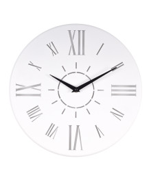 Часы настенные СН 3231 - 001 из металла, d=32 см, белый "Классика" (10)