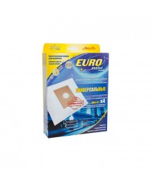 Euro clean EUN-01/4 синтетические пылесборники 4 шт. (универсальный для всех типов пылесосов)кой. Одноразовые бумажные и многоразовые фильтры для пылесосов оптом для Samsung, LG, Daewoo, Bosch
