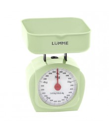Весы кухонные LUMME LU-1302 зеленый нефрит (механич, 5 кг/40г) 12/уп кухоные оптом с доставкой по Дальнему Востоку. Большой каталогкухоных весов оптом по низким ценам.