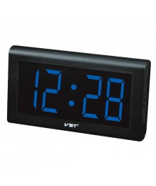 Часы настенные VST795-5 син.цифры+блокастенные часы оптом с доставкой по Дальнему Востоку. Настенные часы оптом со склада в Новосибирске.