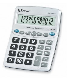 Калькулятор Kenko KK-1048-12 (12 разр.) настольныйм. Калькуляторы оптом со склада в Новосибирске. Большой каталог калькуляторов оптом по низкой цене.