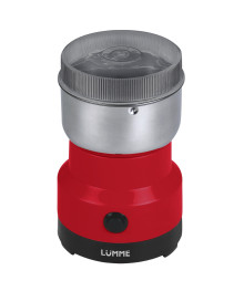 Кофемолка LUMME LU-CG2606A белый/красный (400Вт, вместим. 100 г) 12/уп