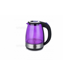 Чайник Magnit RMK-3233 1.7 л 1.5кВт черный фиолет стеклоирске. Отгрузка в Саха-якутия, Якутск, Кызыл, Улан-Уде, Иркутск, Владивосток, Комсомольск-на-Амуре.
