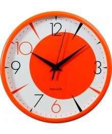 Часы настенные  Салют 26х26  П - 2Б2.3 - 163 пластик круглые (10/уп)астенные часы оптом с доставкой по Дальнему Востоку. Настенные часы оптом со склада в Новосибирске.