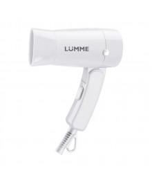 Фен   LUMME LU-1040 {WP} белый жемчуг (1200 Вт, 2 режима, складн ручка, концентратор) 10/уп