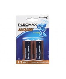 Бат LR14          Samsung pleomax  2BL (20шт/160)