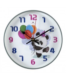 Часы настенные СН 2019 - 103 Панда с шариками круглые (20х20) (10)астенные часы оптом с доставкой по Дальнему Востоку. Настенные часы оптом со склада в Новосибирске.