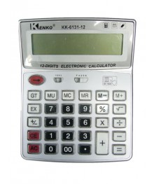 Калькулятор Kenko KK-6131-12 (12 разр.) настольныйм. Калькуляторы оптом со склада в Новосибирске. Большой каталог калькуляторов оптом по низкой цене.