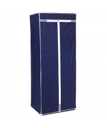 Шкаф тканевый для одежды, 140х55х44 см, металл, пластик, ткань, тёмно-синийке. Раскладушки оптом по низкой цене. Палатки оптом высокого качества! Большой выбор палаток оптом.