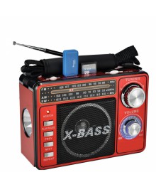 радиопр Waxiba XB-3061URT (USB) (только от аккумулятора или бат, сеть для зарядки)Новокузнецк, Ленинск-Кузнецк, Барнаул, Горно-Алтайск, Бийск, Томск и др. Bluetooth приемник  оптом.