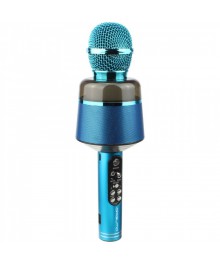 Микрофон OT-ERM10 Синий RGB для караоке беспроводной (Bluetooth, динамики, USB)ада. Большой каталог микрофонов для караоке RITMIX, Defender оптом с доставкой по Дальнему Востоку.