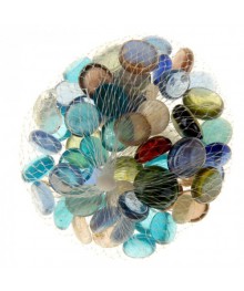 Камни декоративные, стекло, 200 гр., арт.9908