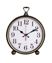 Часы настенные СН 3426 - 001 настенно-настольные 26х32 см, корпус черный с золотом "Классика" (10)астенные часы оптом с доставкой по Дальнему Востоку. Настенные часы оптом со склада в Новосибирске.