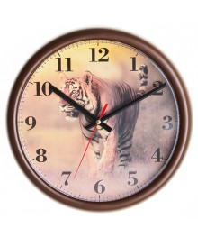 Часы настенные  ВАСИЛИСА ВА-4503А  25 см (10)астенные часы оптом с доставкой по Дальнему Востоку. Настенные часы оптом со склада в Новосибирске.