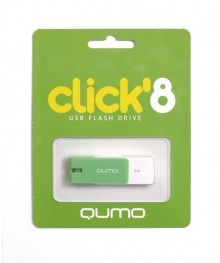 USB2.0 FlashDrives 8Gb QUMO Click Mint мятаовокузнецк, Горно-Алтайск. Большой каталог флэш карт оптом по низкой цене со склада в Новосибирске.