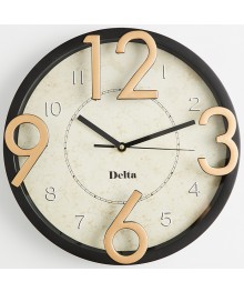 Часы настенные DELTA DT9-0008  d=31*31*4 cм (10)астенные часы оптом с доставкой по Дальнему Востоку. Настенные часы оптом со склада в Новосибирске.