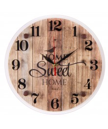 Часы настенные СН 3030 - 034 "Sweet Home" круглые (30х30) (10/уп)астенные часы оптом с доставкой по Дальнему Востоку. Настенные часы оптом со склада в Новосибирске.