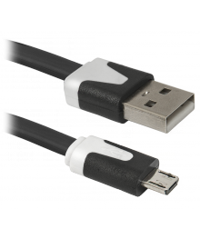 Кабель USB08-03Р USB 2.0 белый, AM-MicroBM, 1м DEFENDERВостоку. Адаптер Rolsen оптом по низкой цене. Качественные адаптеры оптом со склада в Новосибирске.