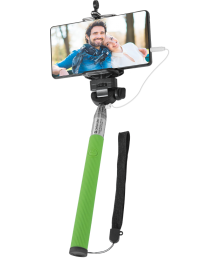 Монопод для селфи Selfie Master SM-02 зеленый, проводной, 20-98 см DEFENDERЗащитная пленка оптом в Новосибирске. Купить стилусы, защитные пленки на телефон оптом.