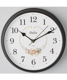 Часы настенные DELTA DT7-0002 26*26*5см  (20)астенные часы оптом с доставкой по Дальнему Востоку. Настенные часы оптом со склада в Новосибирске.