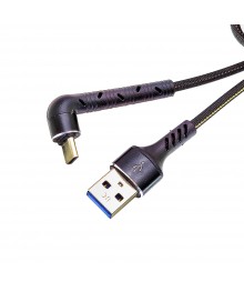 Кабель USB - TYPE C Орбита OT-SMT22 чёрный 2,4A  1м