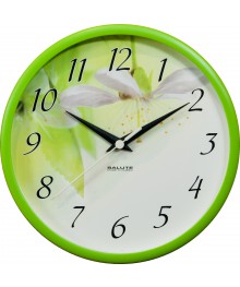 Часы настенные  Салют 26х26  П - 2Б3.4 - 333 пластик круглые (10/уп)астенные часы оптом с доставкой по Дальнему Востоку. Настенные часы оптом со склада в Новосибирске.