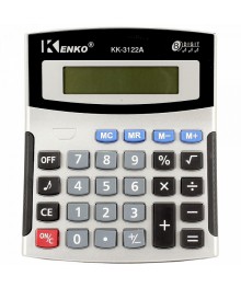 Калькулятор Kenko KK-3122-12 (8 разр) настольныйм. Калькуляторы оптом со склада в Новосибирске. Большой каталог калькуляторов оптом по низкой цене.