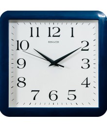 Часы настенные  Салют 30х30  П - А4.2 - 010 пластик квадратные (10/уп)астенные часы оптом с доставкой по Дальнему Востоку. Настенные часы оптом со склада в Новосибирске.