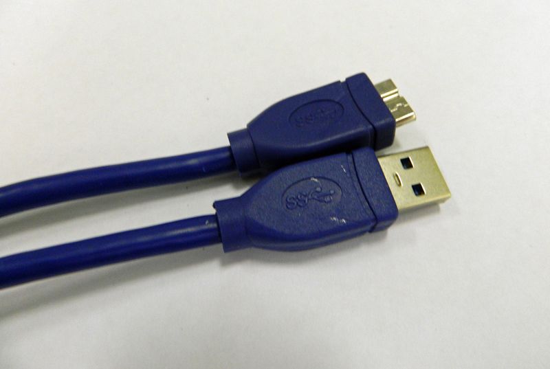 Кабель USB - micro USB3.0  Нетко (1,5м), синий, блистер