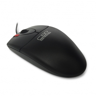 Мышь CBR CM 373 Black, кнопка "двойной клик", 1200 dpi,  USB