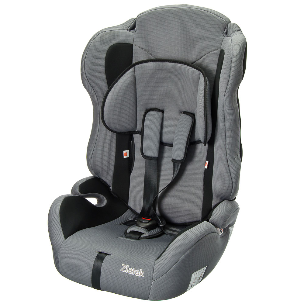 Кресло детское в авто ZLATEK ZL513 KRES3024 Atlantic серый 9-36 кг 1-12 лет