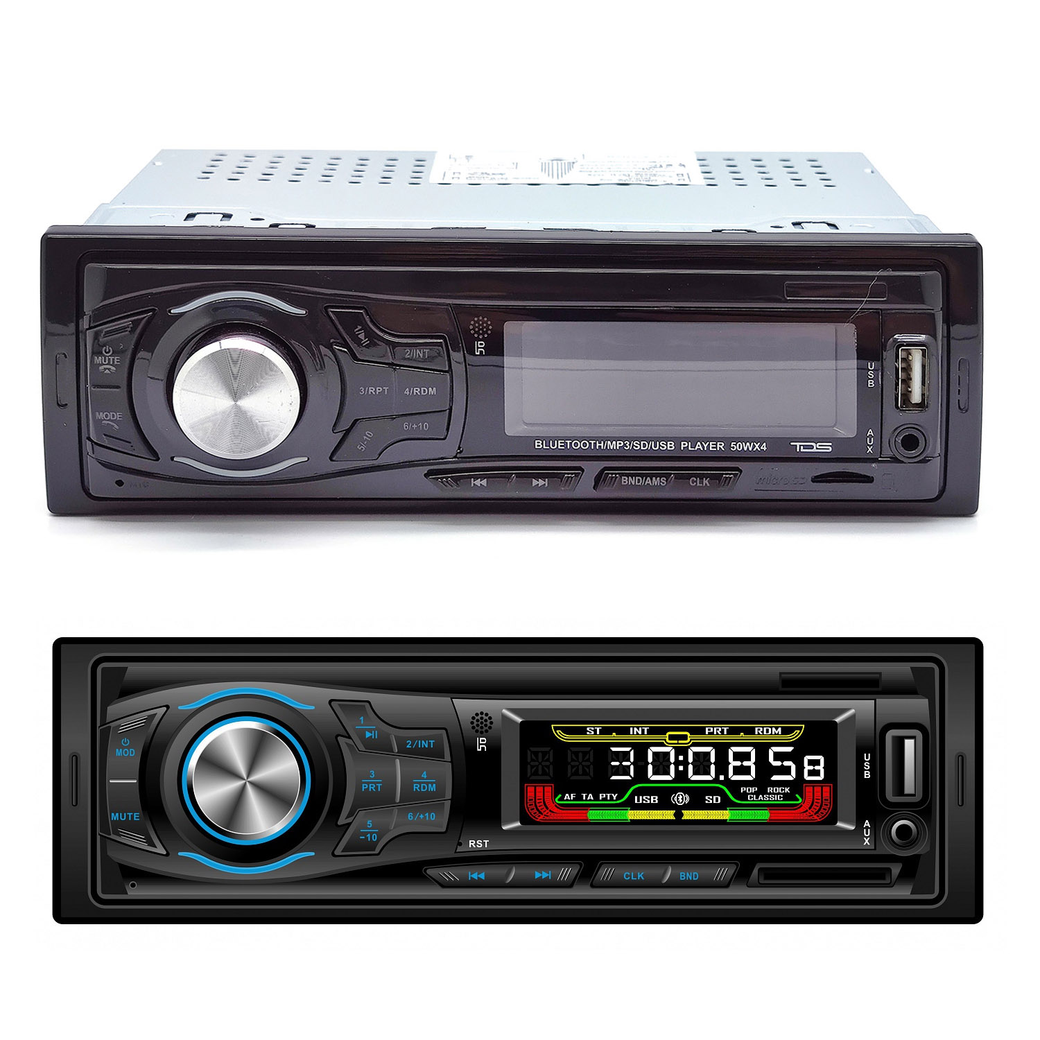 Авто магнитола  TDS TS-CAM05 (CR05) (MP3  радио,USB,TF,bluetooth)