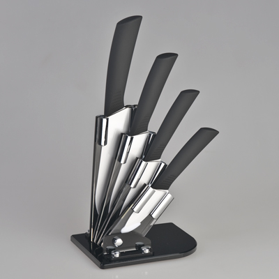 набор керам ножей на подст 4шт (3",4",5",6") черная ручка СВ-31(43013)