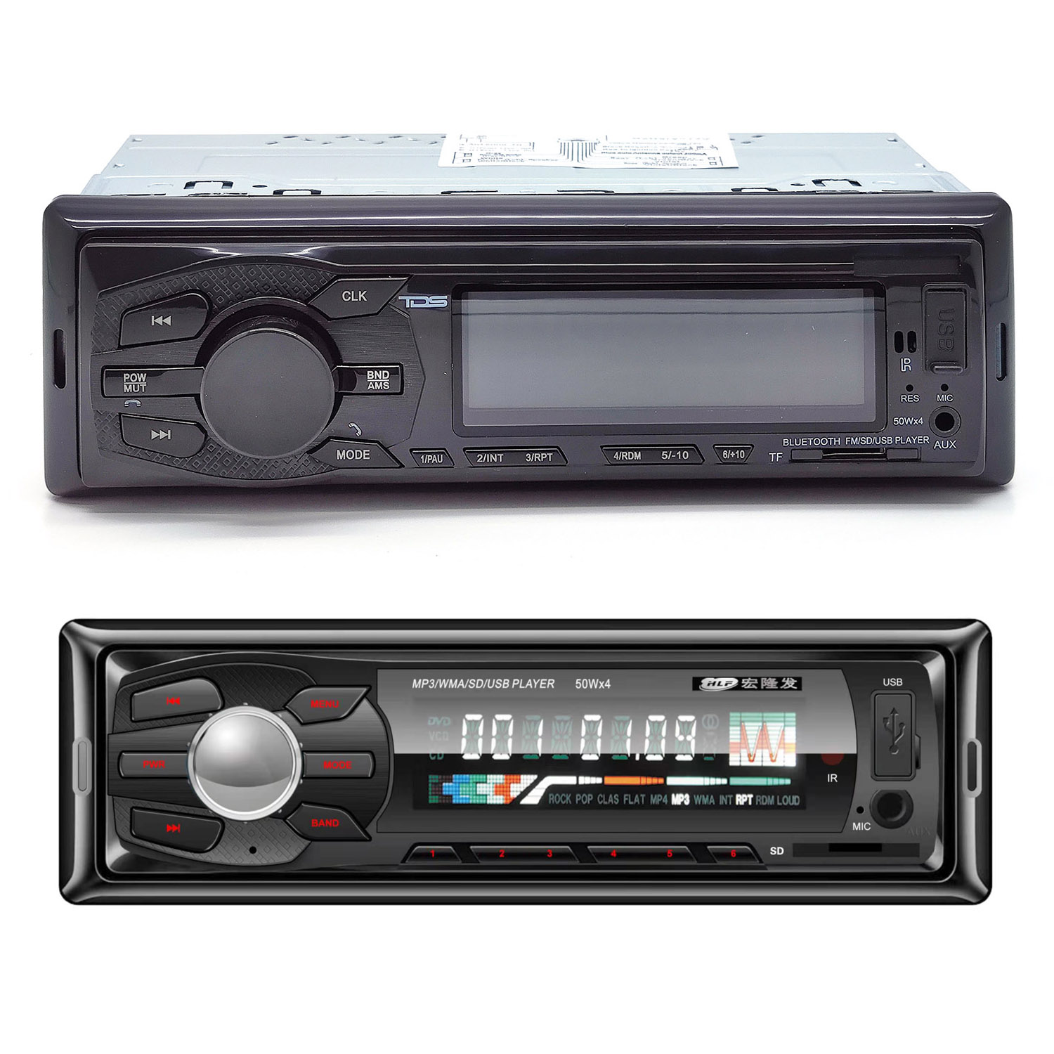 Авто магнитола  TDS TS-CAM09 (CL-8081) (MP3  радио,USB,TF,bluetooth)
