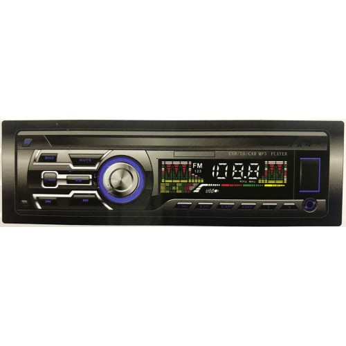 Авто магнитола+USB+AUX+Радио+цветной экран 1584