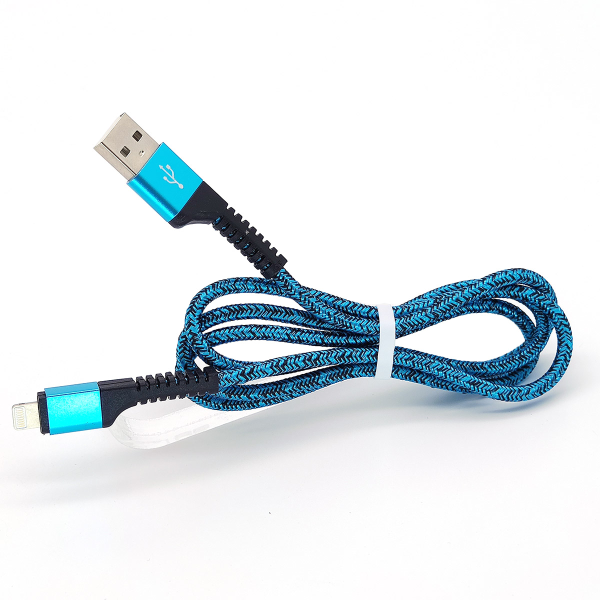 Кабель USB - 8pin Орбита OT-SMI23 Синий (2,4А, для iPhone5/6/7) 1м