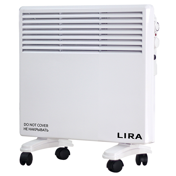 Конвектор электрический LIRA LR 0501 / 2 режима, 3 секц., 1200Вт